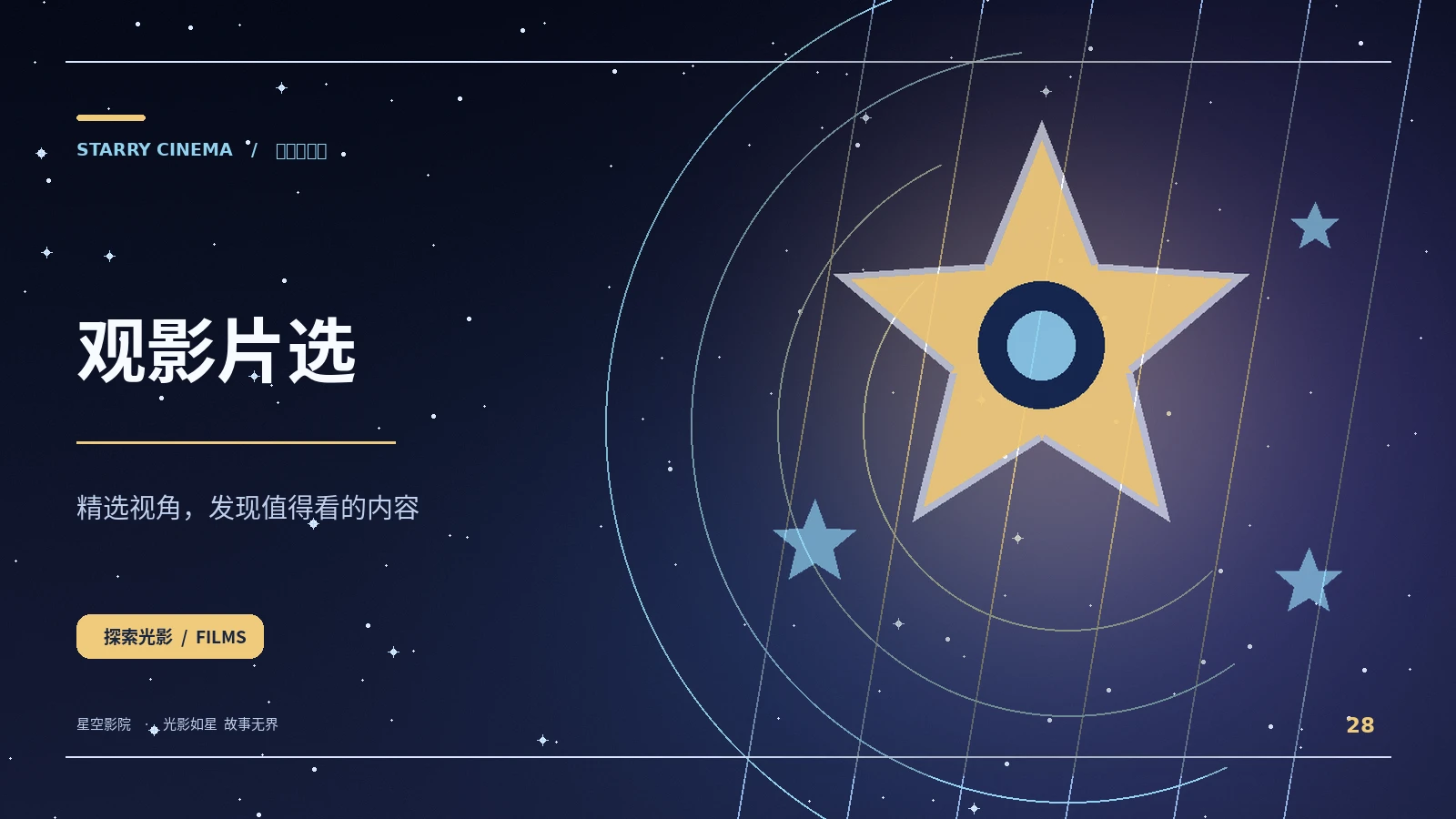 观影片选